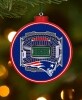 NFL 3-D Stadium View Ornaments - Patriots
