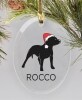 Personalized Dog Breed Ornaments - Pit Bull