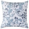 Scroll Furniture Protectors or Accent Pillows - Wedgewood Blue Pillow