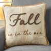 Sherpa Pumpkin-Shaped or Embroidered Harvest Accent Pillows - Fall Is In The Air