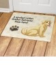 Personalized Spoiled Dog Breed Doormats - Golden Retriever 18" x 24"