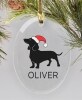 Personalized Dog Breed Ornaments - Dachshund