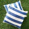 Hammock Chair Stand or Striped Hanging Chairs or Pillows - Blue Pillow