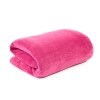 Cozy Plush Throw with Socks Gift Sets - Hot Pink