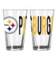 16-Oz. NFL Overtime Pint Glasses - Steelers