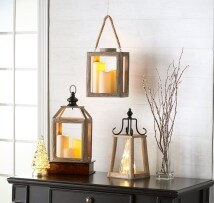 Carved Wood Lanterns