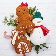 Christmas Shaped Accent Pillows