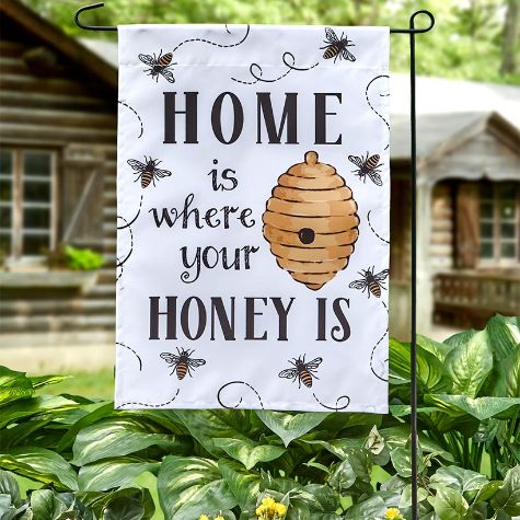 Honey Bee Garden Decor Collection - Garden Flag