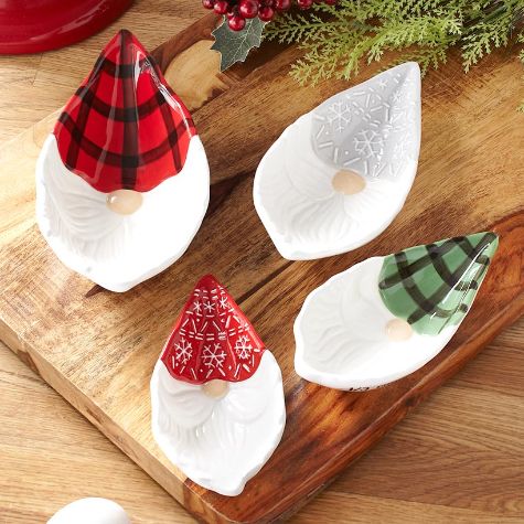 Holiday Gnome Measuring Cups or Measuring Spoons - Set of 4 Measuring Cups