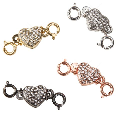 Sets of Magnetic Clasps - Set of 4 Hearts