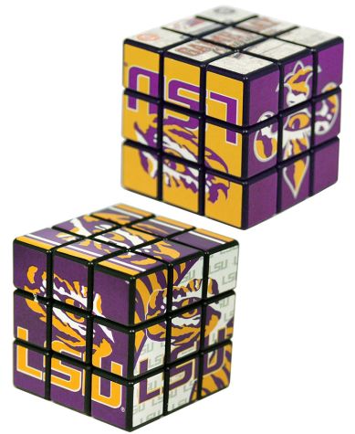 Collegiate Puzzle Cubes - LSU