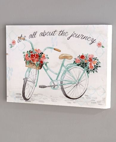 Flower Market Collection - About the Journey Wall Hanging