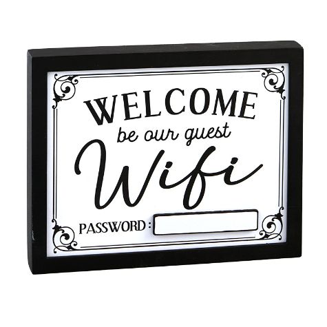 Be Our Guest Collection - WIFI Password Sign