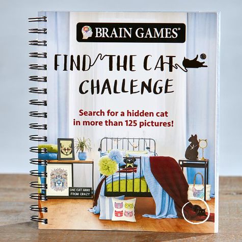 Brain Games® Find the Cat Books - Find the Cat Challenge