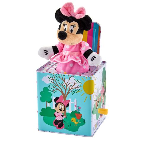 Mickey or Minnie Jack-in-the-Boxes - Minnie
