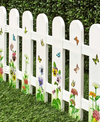 4-Pc. Decorative Fence Sets - Butterfly