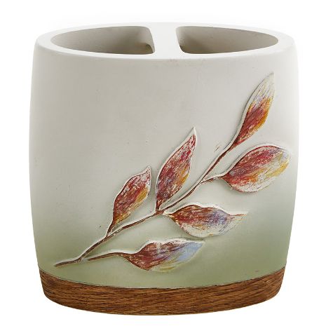 Nature Watercolor Bath Collection - Toothbrush Holder