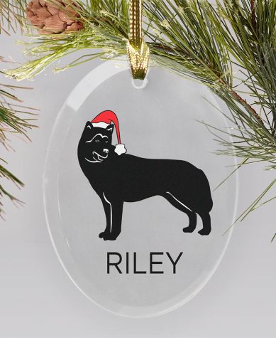 Personalized Dog Breed Ornaments - Husky