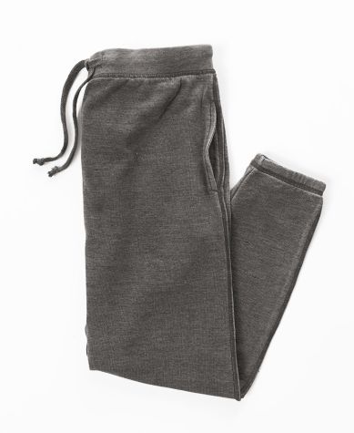 Vintage Wash Fleece Pants - Charcoal Medium