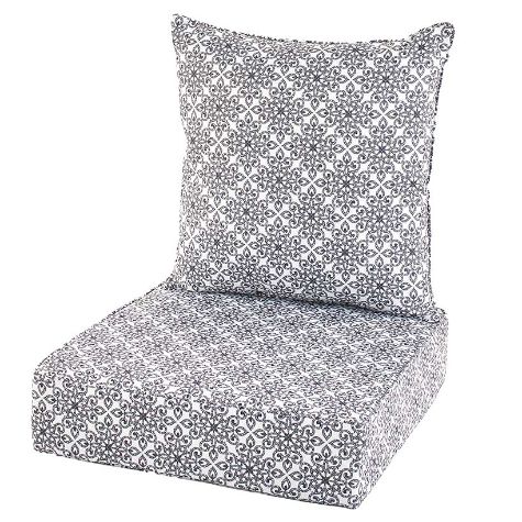 2-Pc. Outdoor Seat Cushion Sets - Mosaic