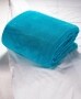 Luxurious Bed Blankets - Teal Full/Queen