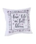 Meadow Cotton Quilted Bedding Ensemble - Embroidered Pillow
