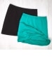 Sets of 2 Scooter Skirts - Black/Turquoise Small