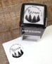 Personalized Self-Inking Stamps - Fir Tree Round
