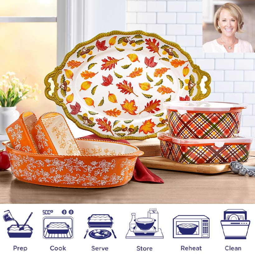 temptations® Harvest Plaid Baking Collection LTD Commodities