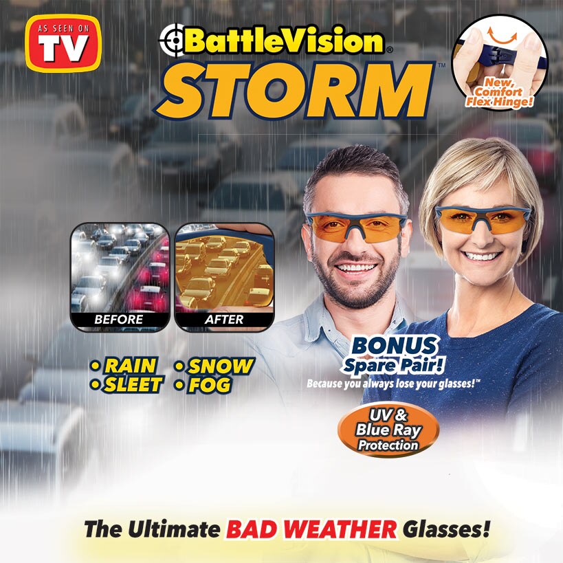 Battle Vision Polarized Sunglasses Deluxe Bundle
