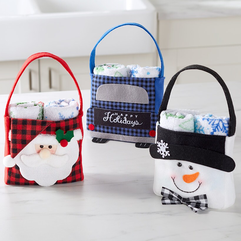 Christmas Gift Box Kitchen Towel Gift Box Kitchen Dish Cloth 