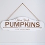 Autumn Leaves and Pumpkins Please - Farm Fresh Pumpkins Sign