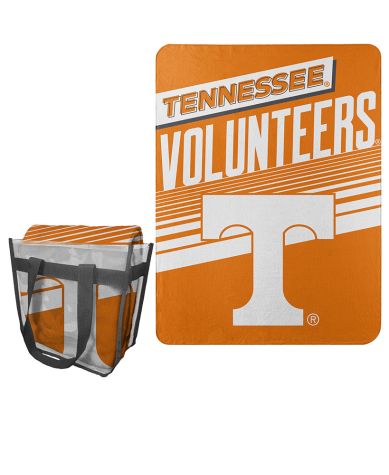 Collegiate Fleece Throw with Tote - Tennessee