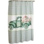 Plaid Spring Truck Bath Collection - Bath Collection Shower Curtain