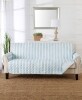 Reversible Quilted Coastal Furniture Protectors