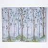 Spring Woodland Forest Home Collection - Lighted Canvas Wall Art