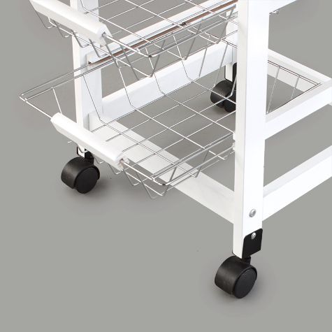 Kitchen Cart with Shelving
