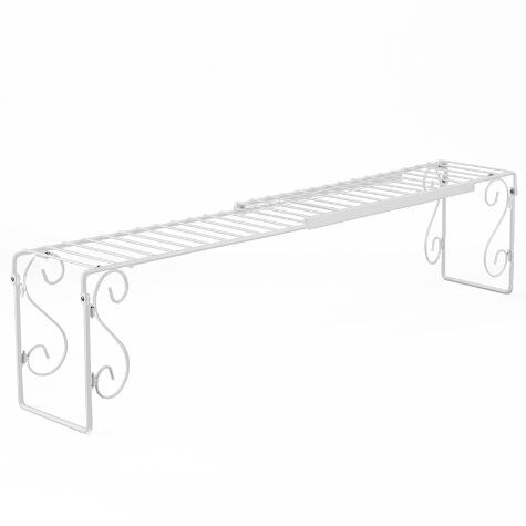 Expandable Over-the-Sink Rack - White