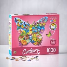 1,000-Pc. Shaped Puzzles