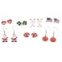 Holidays of the Year 7-Pair Earring Set