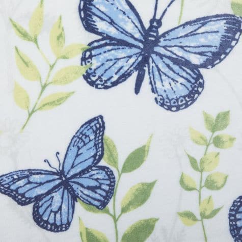 Lavender Luster Butterfly Throw