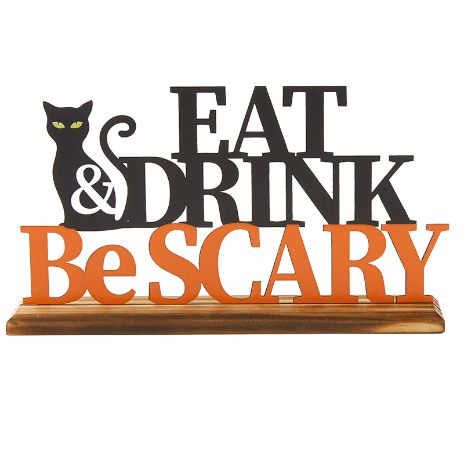 Halloween Shelf Talkers - Eat Drink & Be Scary