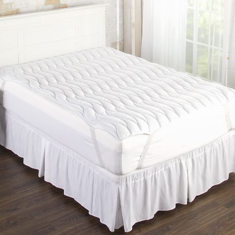 COOLMAX Mattress Topper or Jumbo Bed Pillow - Twin Mattress Topper