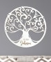 Personalized Family Tree Wall Art - White