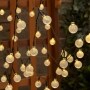 50-Bulb Solar String Lights