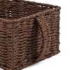 Handled Baskets - Dark Brown
