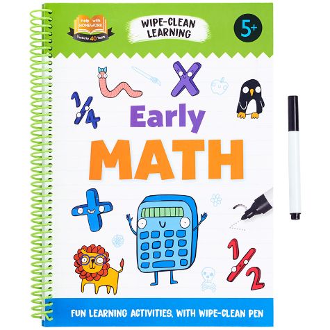 My First Write and Wipe Books - Early Math