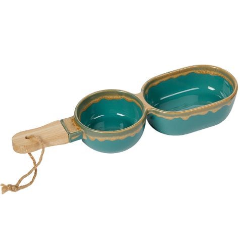Individual Chip and Dip Servers - Individual Chip and Dip Server Turquoise