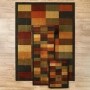 Carved Color Block Rug Collection