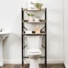 Farmhouse Bathroom Collection - Over Toilet Tower Gray